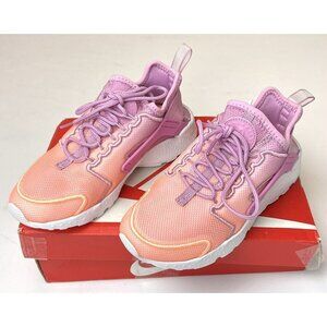 NIKE Womens SIZE 5 Air Huarache Run Ultra BR Orchid Sunset Glow 833292 501 NEW